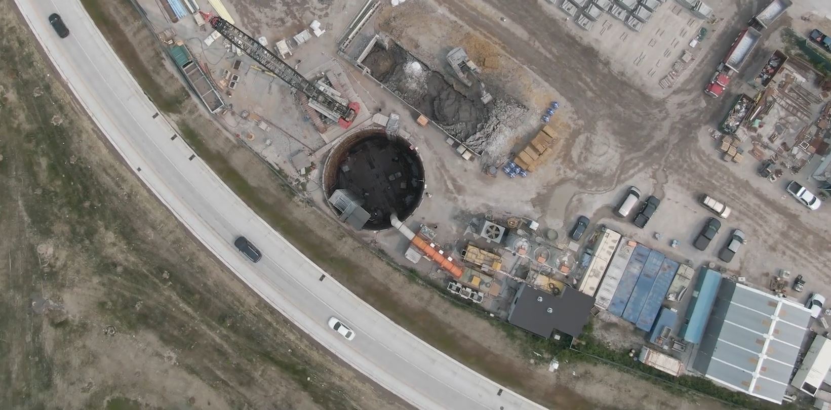 I-75 Modernization Project Tunnel Construction June 2023